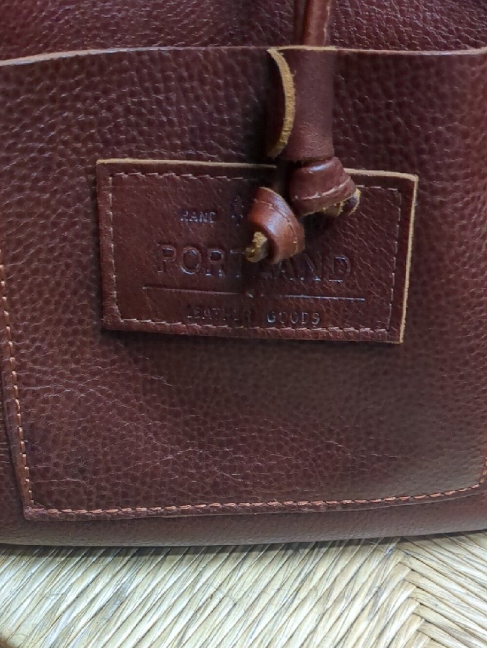 Portland Leather Goods Large Nutmeg Bucket - Picture 2 of 6